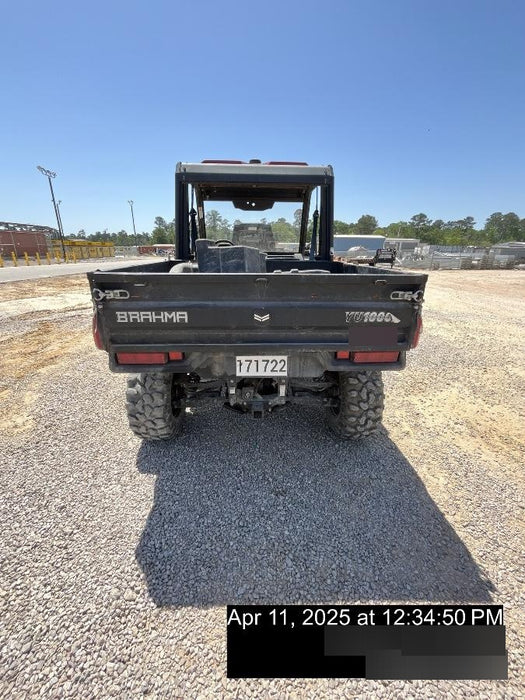 2021 Yanmar YU1000 Canopy, Steel Wheel, Poly WindShield, Beacon, Backup Alarm