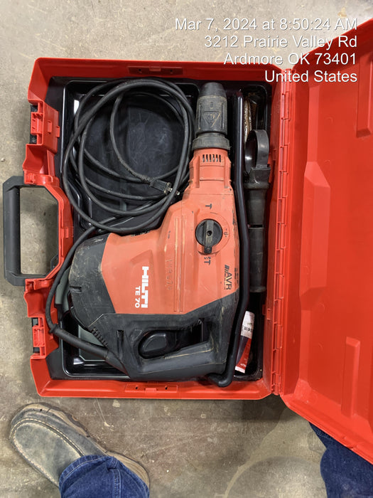 2021 HILTI TE 70-AVR