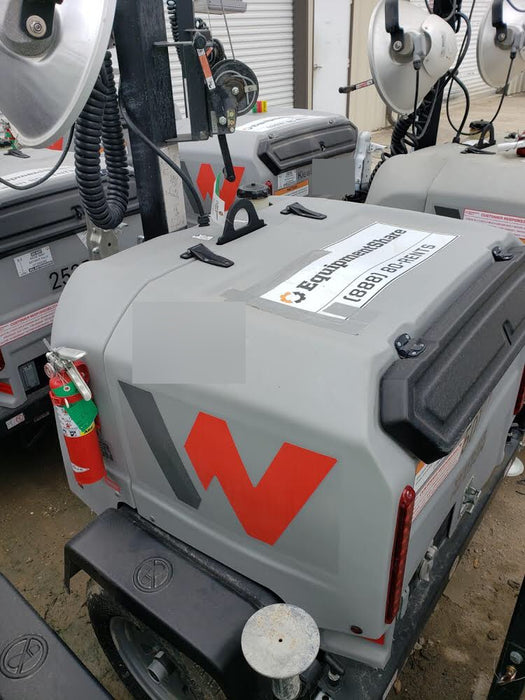 2019 Wacker Neuson LTV6L-MH Mobile Light Tower w/Fuel Level Sensor Installed