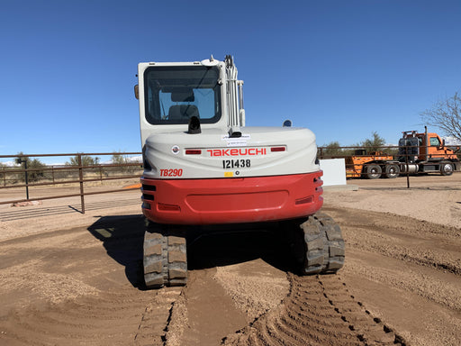 2020 Takeuchi TB290C Cab/Heat/Air, Rubber Tracks, Manual TAG QC