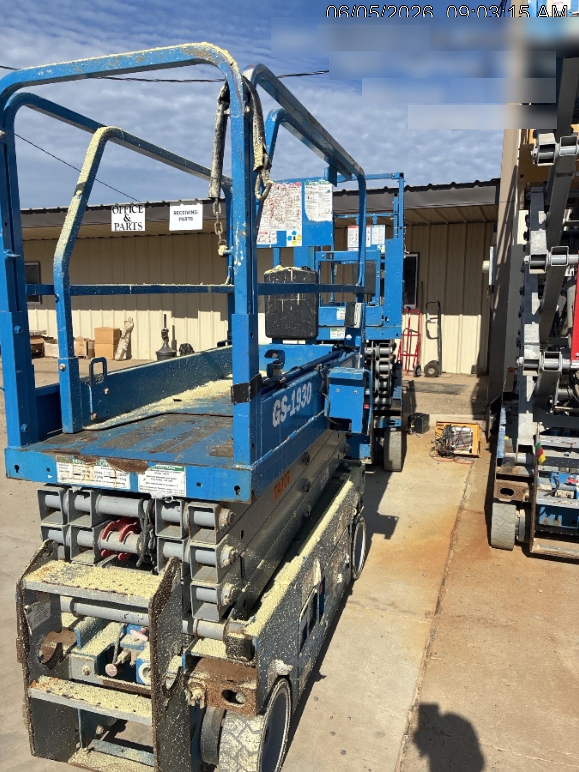 2020 Genie GS-1930 Fixed rails with chain entry gate - Pre A92.20