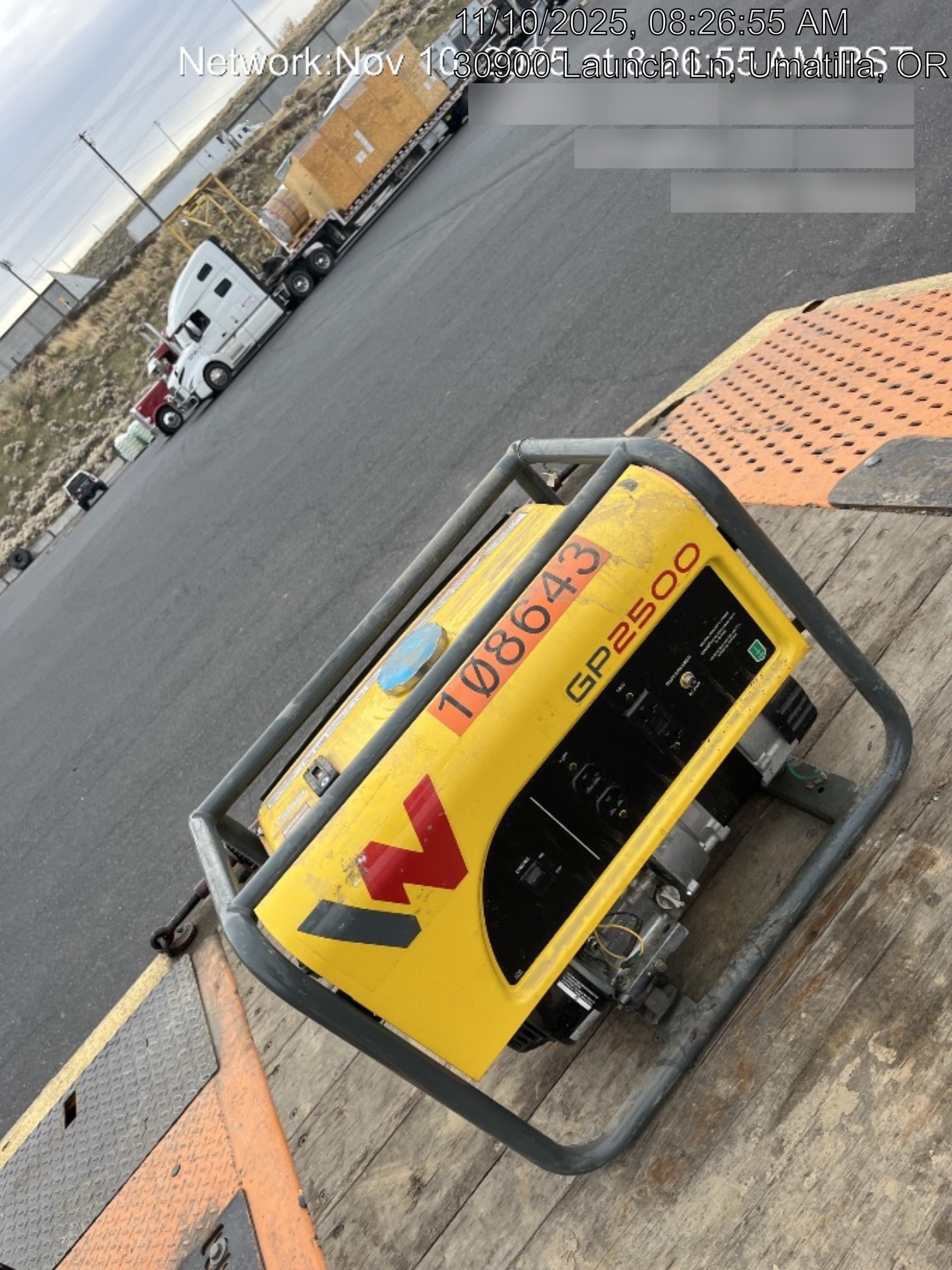2020 WACKER NEUSON GP2500A