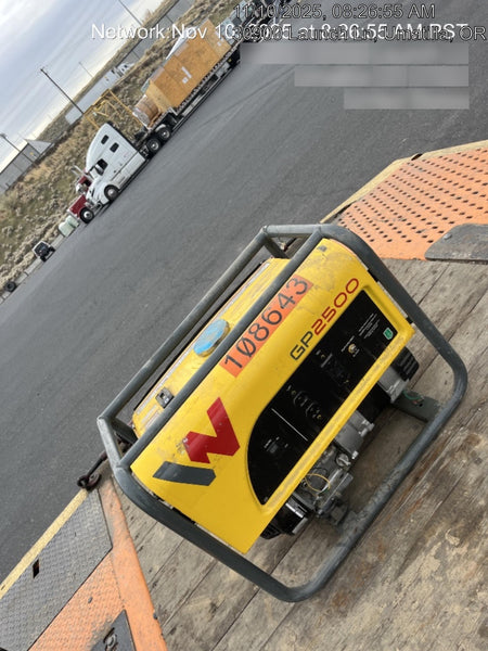 2020 WACKER NEUSON GP2500A