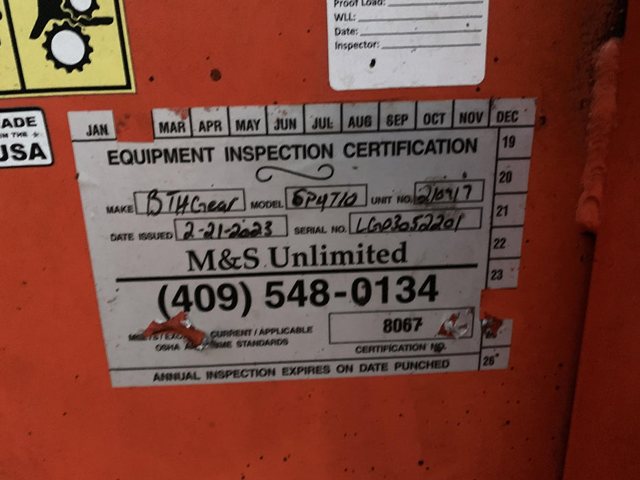 2022 BTHGEAR MSP4T/8