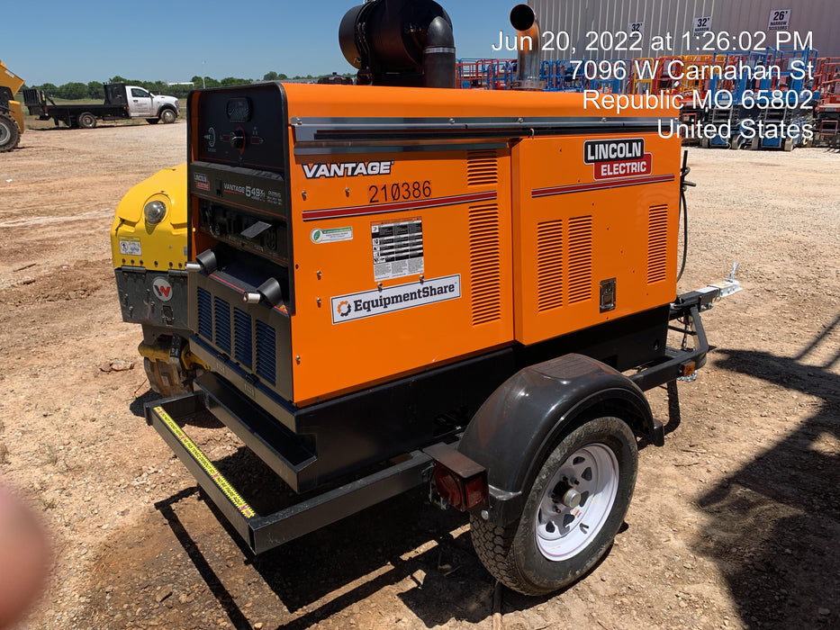 2022 Lincoln Electric Vantage 549X VANTAGE 549X READY-PAK 3