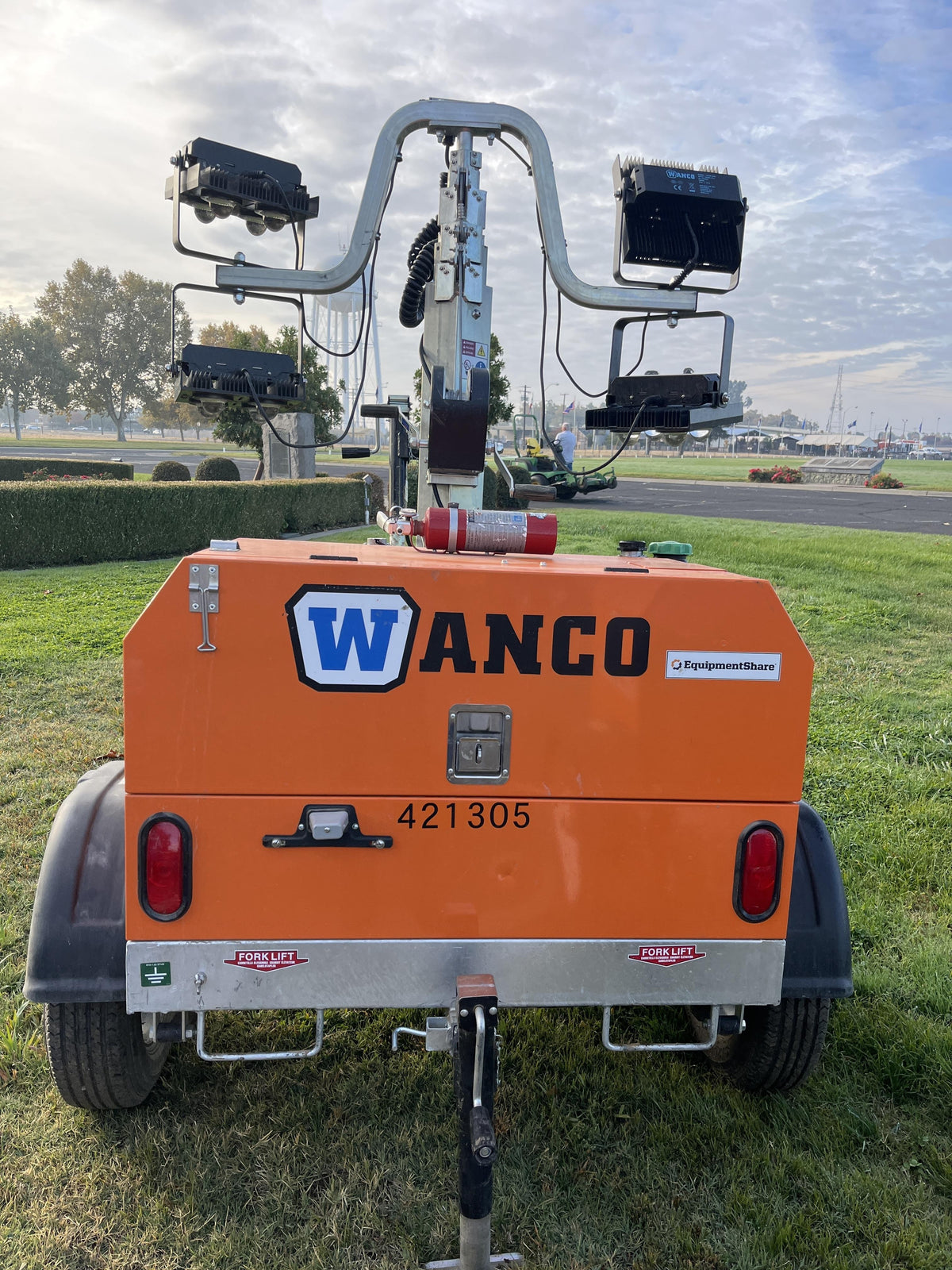 2024 Wanco WLTT-4MM4K Diesel, Deep Sea Controller, Shore Power Plug, Auto Start, (4) 350W LED Floodlights, 4kW Generator, 60 Gal Fuel Tank, 2" Ball, T3