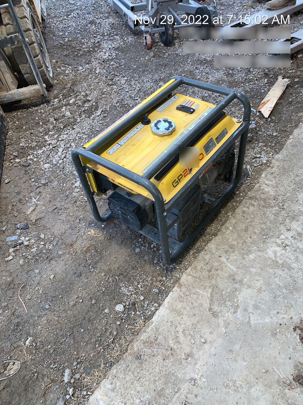 2019 WACKER NEUSON GP2500A