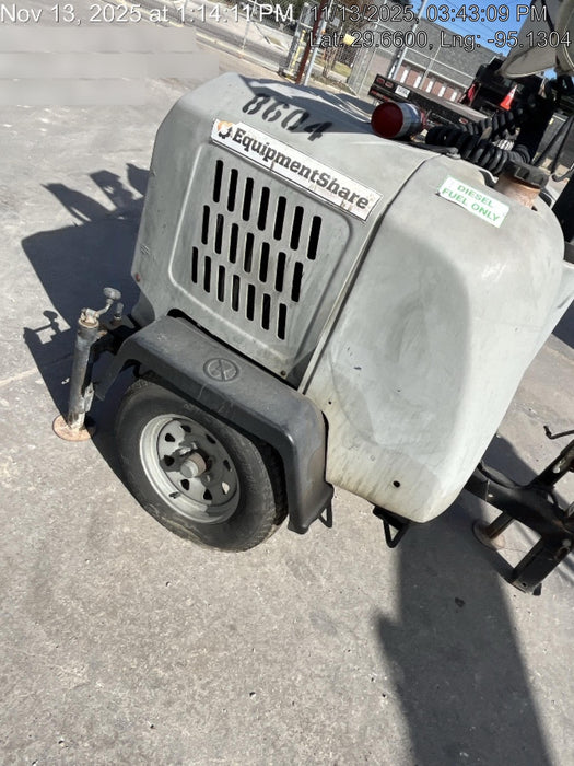 2018 Wacker Neuson LTV6L-MH Wacker Neuson LTV6L Towable Light Tower