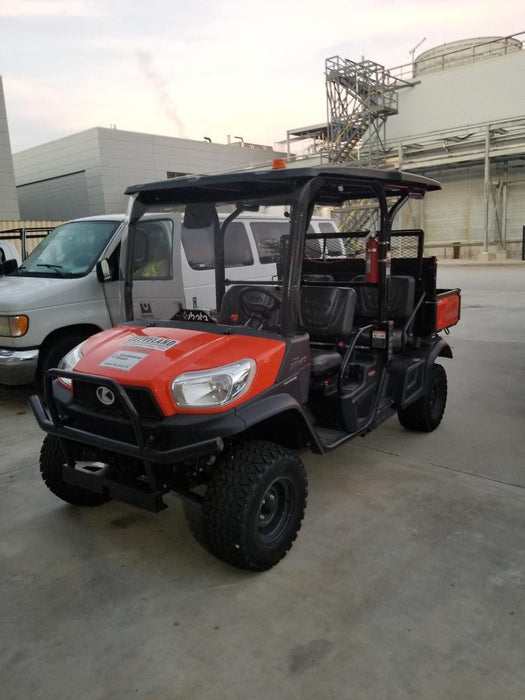 2020 Kubota RTV-X1140W-H 4wd Utility Cart, 4 Seat, Diesel, LED Strobe, Windshield Tempered Glass, Plastic Canopy, Wire Harness Kit, Backup Alarm