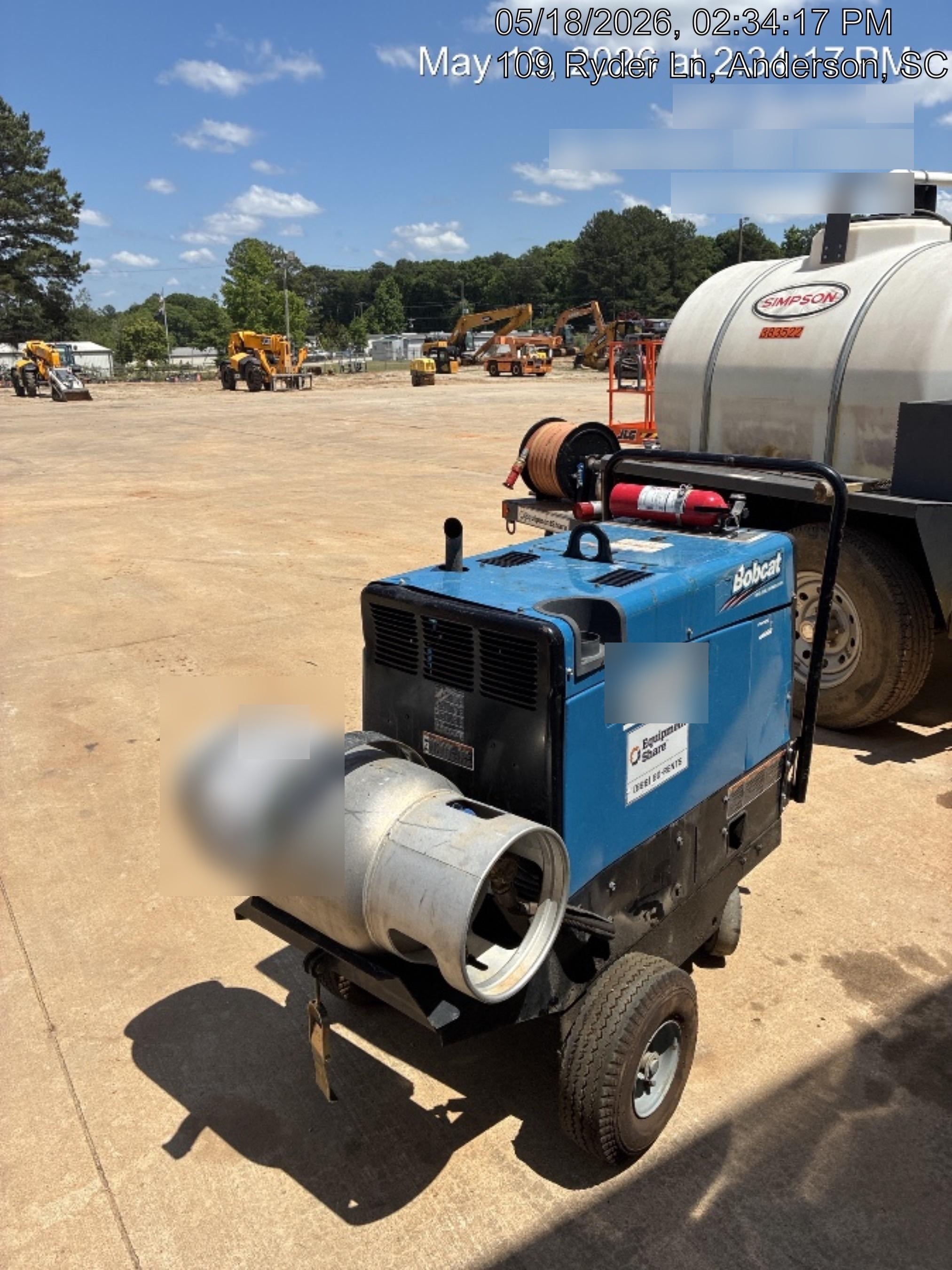 2019 MILLER ELECTRIC Bobcat 250 - Propane