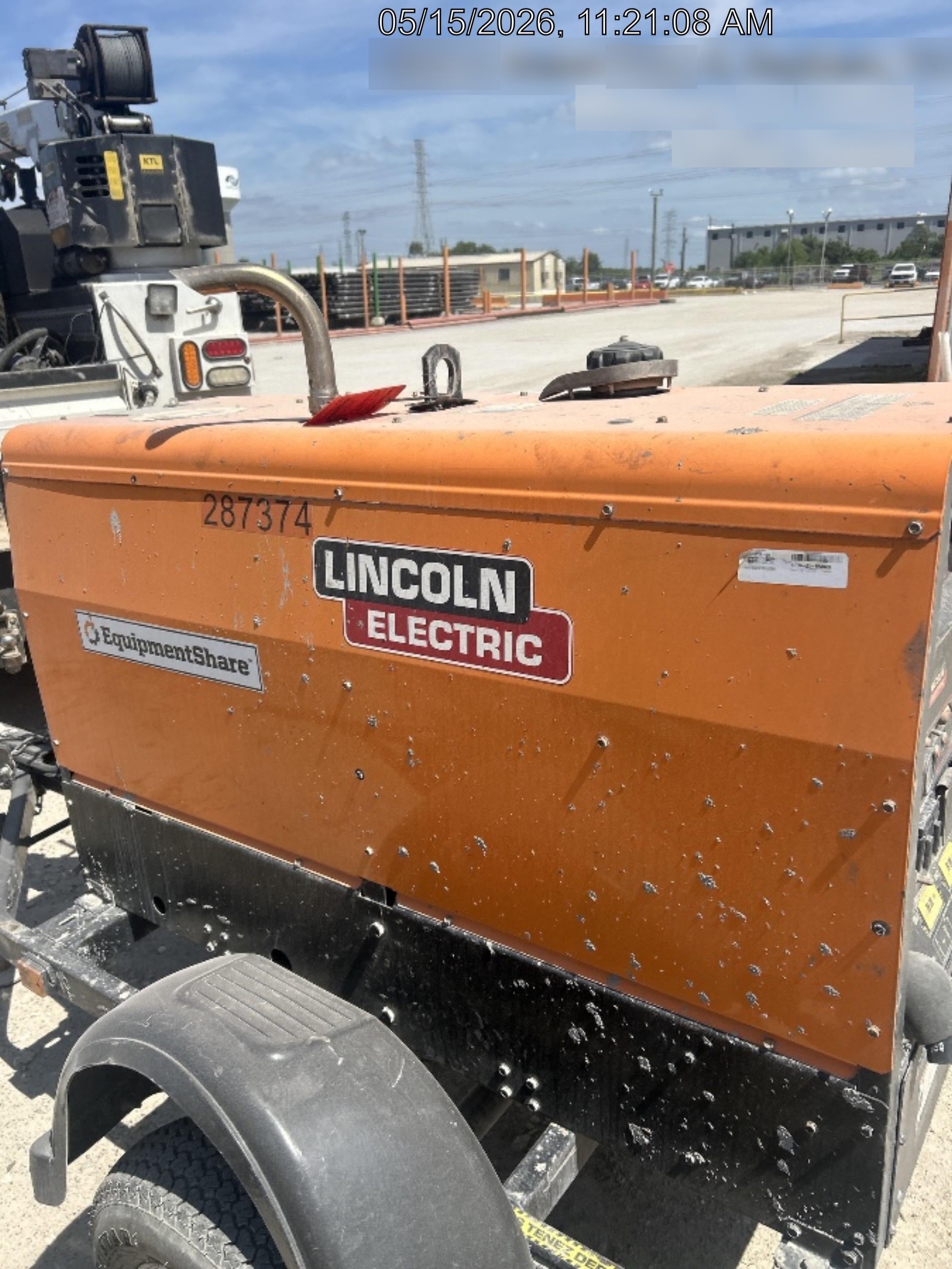 2022 Lincoln Electric LE400 Kubota V1505, Trlr, Cable Rack, Light Kit, ES Decals, T3