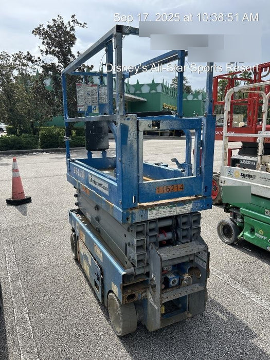 2020 Genie GS-1930 Solid Non Marking Tires, Beacon, Folding rails with half height swing gate