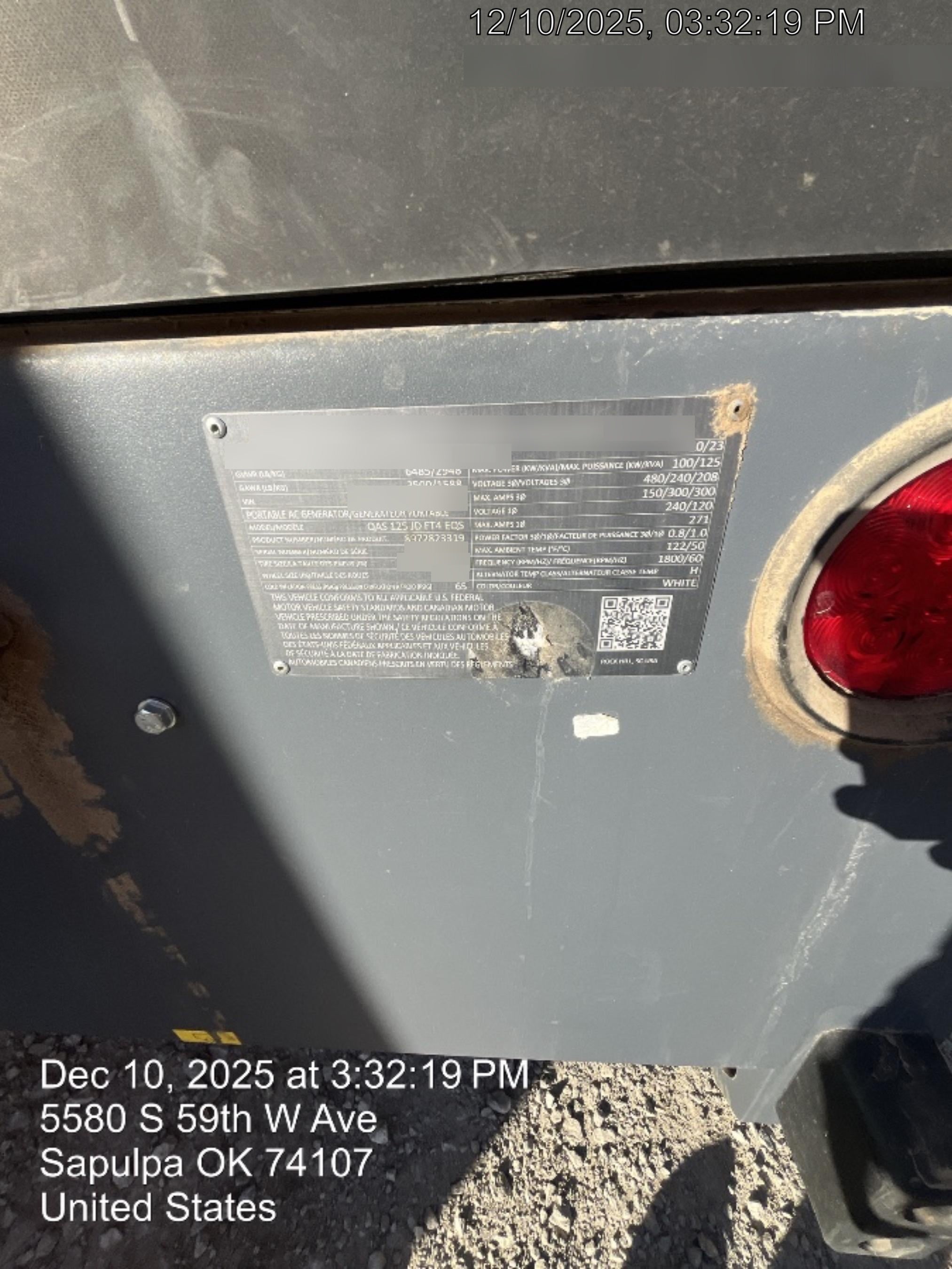 2024 ATLAS COPCO QAS 125