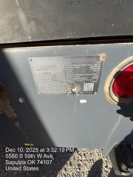 2024 ATLAS COPCO QAS 125