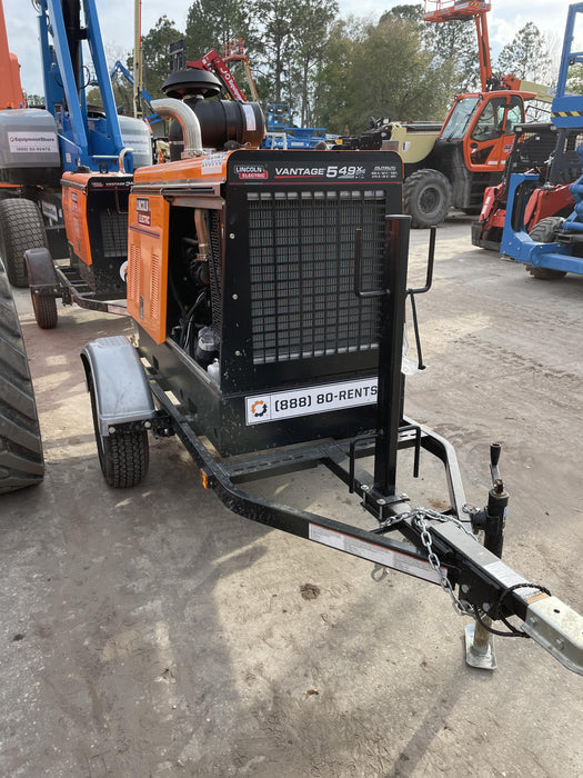 2022 Lincoln Electric Vantage 549X Crosslink Technology, Trailer Mounted, ES Decals, T3