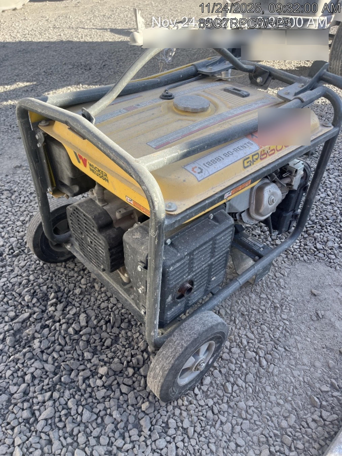 2020 WACKER NEUSON GP6600A
