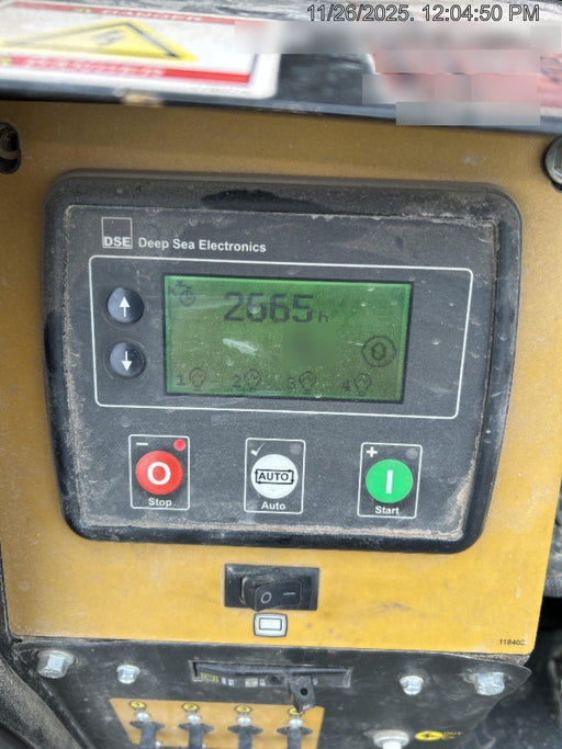 2021 Allmand NLV3GR (4) LED Light Fixture 350W, 23' Vertical Mast, 3kW Prime, Towable, Deep Sea L401, Leveling Jacks, Yanmar T4F 5.8hp