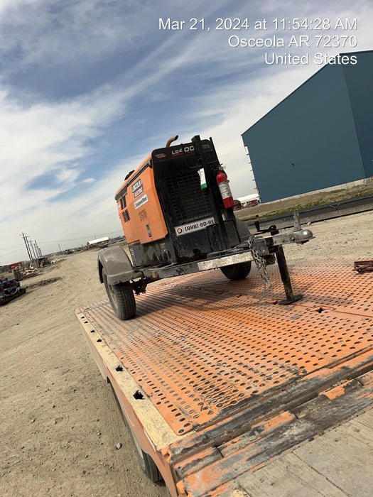 2023 Lincoln Electric LE400 Kubota V1505, Trlr, Cable Rack, Light Kit, ES Decals, T3