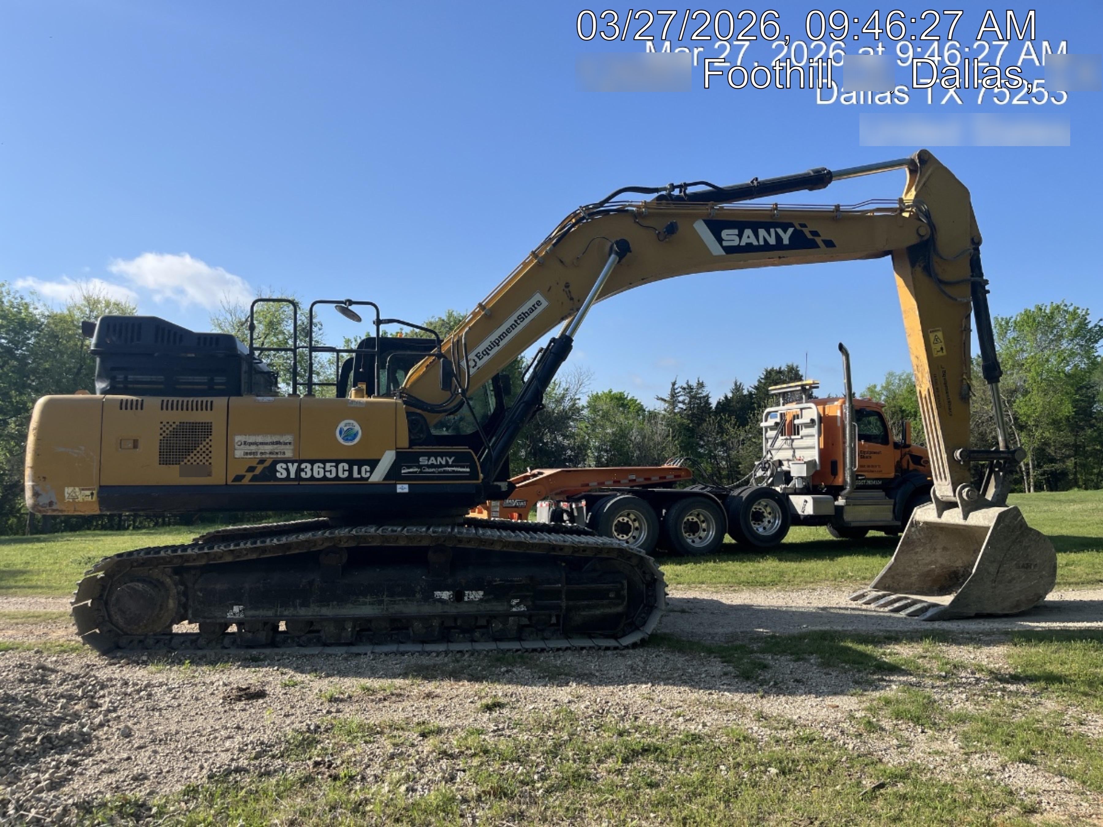 2020 SANY SY365C LC