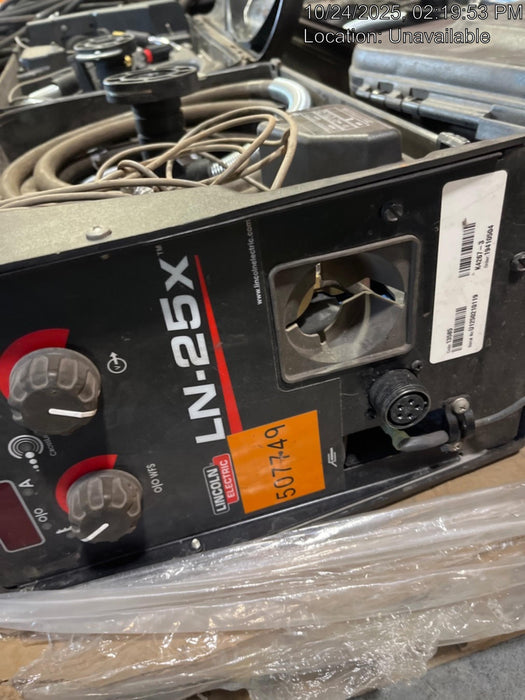 2025 LINCOLN ELECTRIC LN-25X w/Flowmeter