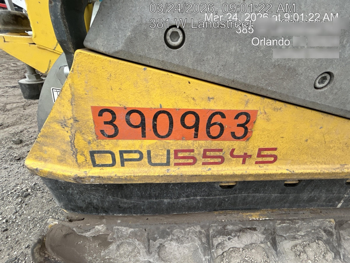 2024 Wacker Neuson DPU5545Heh Vibration Plate DPU 5545Heh US, Diesel,