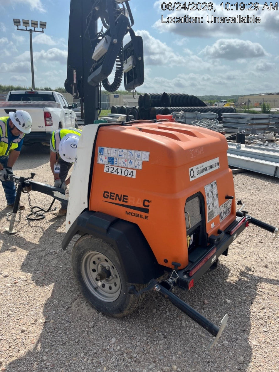 2023 Generac MLT2 Diesel, Flex Switch 120V Input, Powerzone Controller, (4) 320W LED Lights, 4kW Generator, 39.9 Gal Fuel Tank, 2" Ball, T3