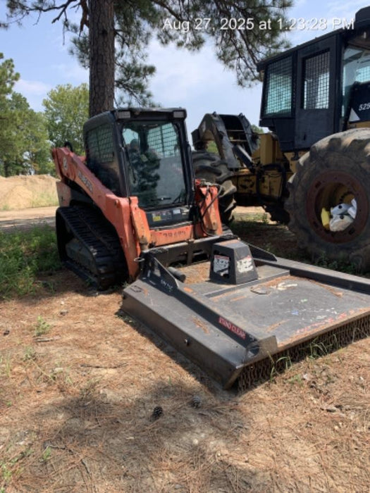 2019 Kubota SVL95-2S Cab/Heat/Air, Standard Tracks, Standard Flow, Hydraulic QC 80" HD w/ Smooth Cutting Edge