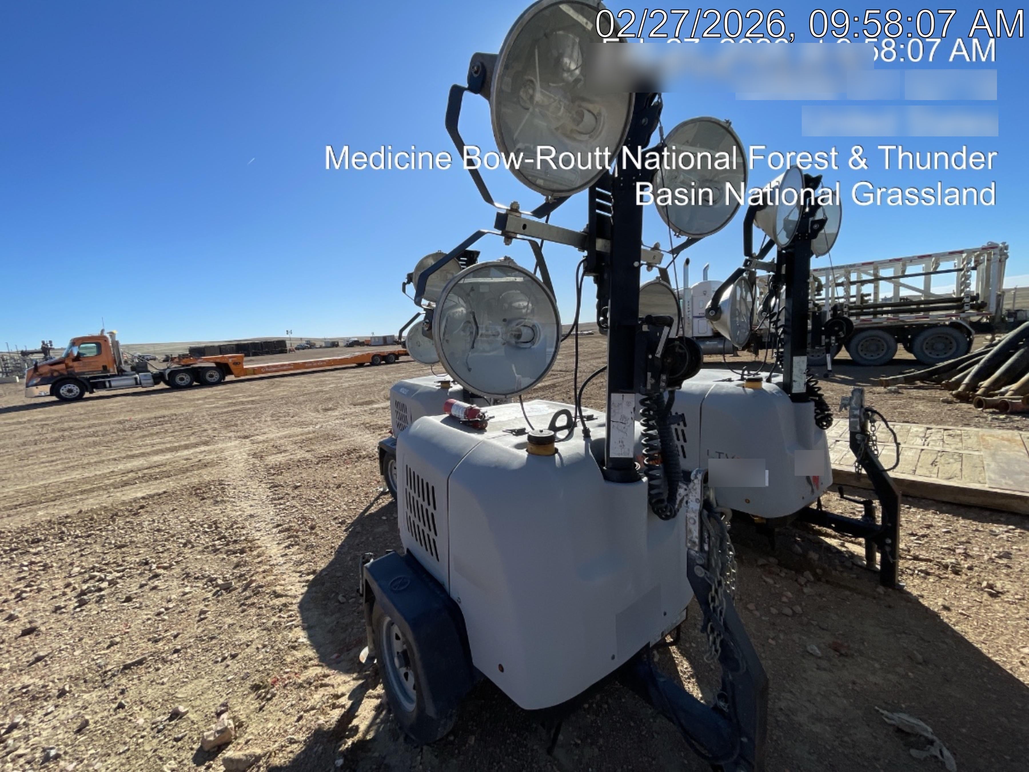 2018 Wacker Neuson LTV6L-MH Wacker Neuson LTV6L Mobile Light Tower w/Fuel Level Sensor Installed