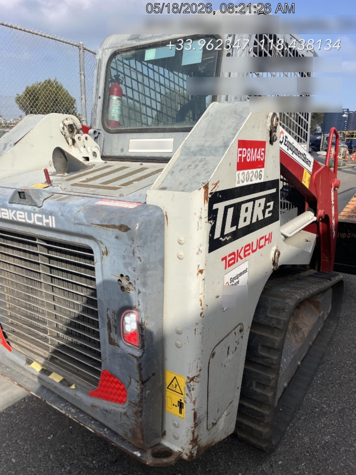 2020 TAKEUCHI TL8R2-R