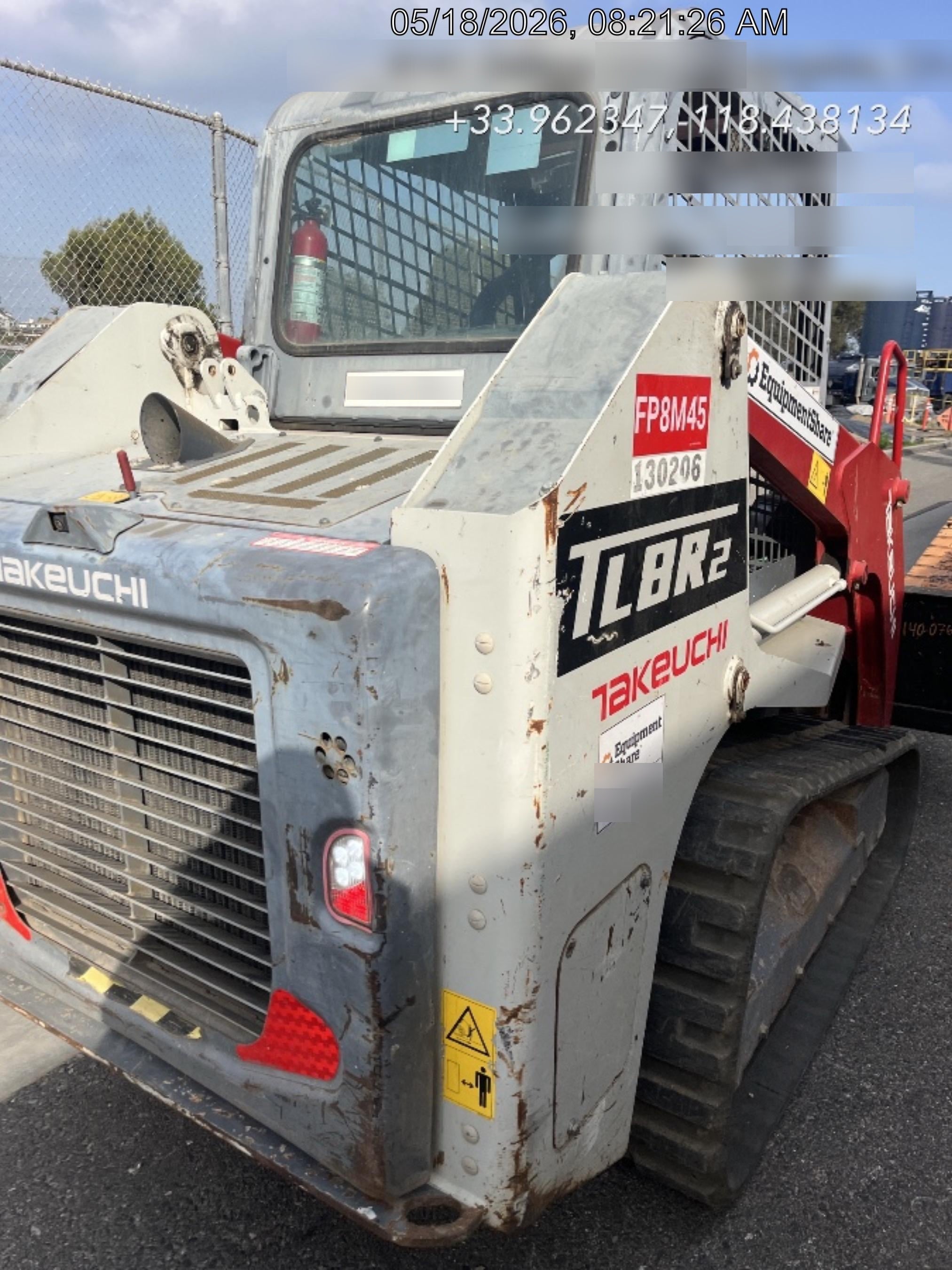 2020 TAKEUCHI TL8R2-R
