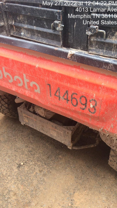 2021 Kubota RTV-X1140W-H Plastic Canopy, Windshield Acrylic Clear, LED Strobe Light, Wire Harness Kit, Back up Alarm