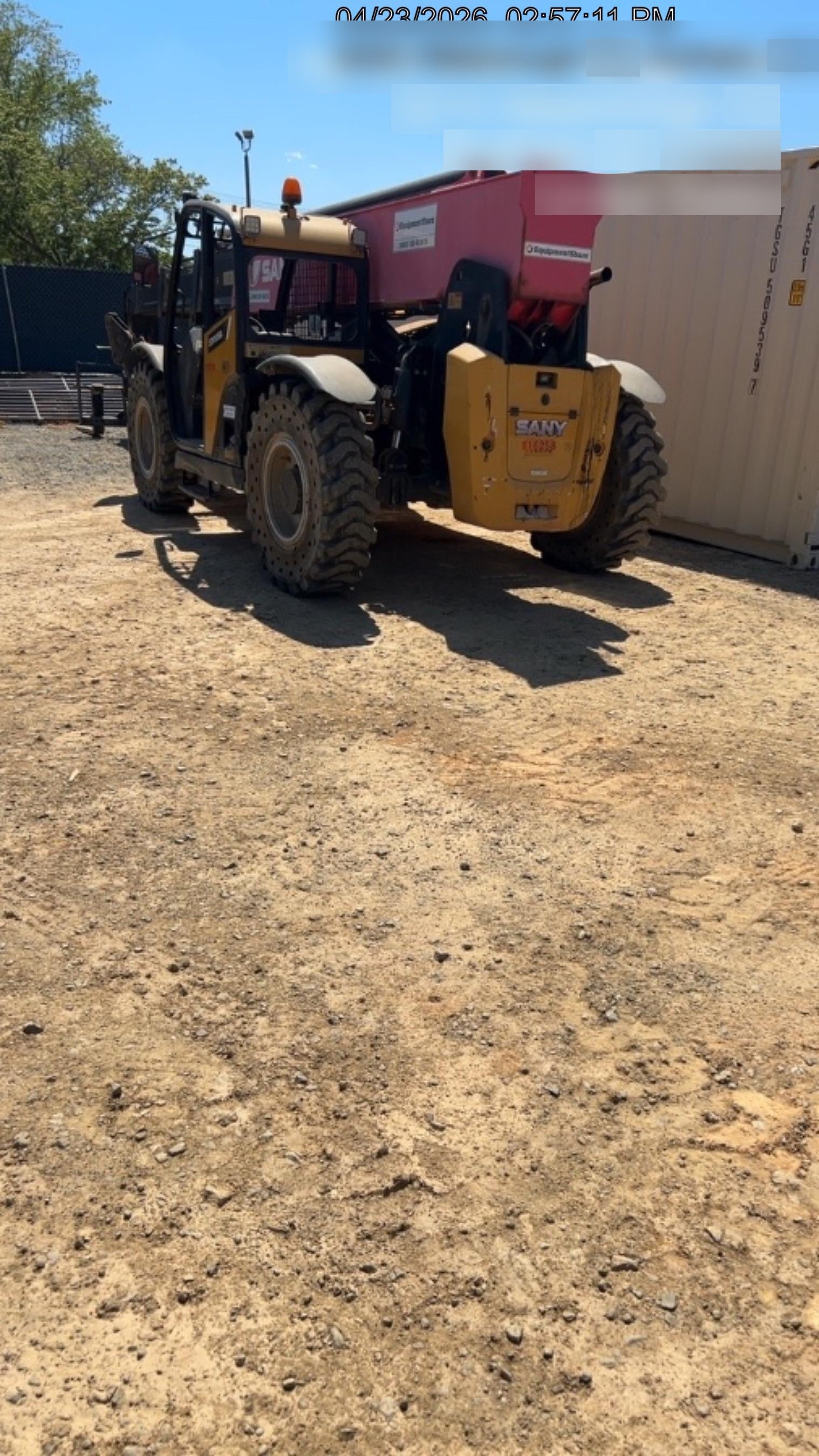 2020 SANY STH1056