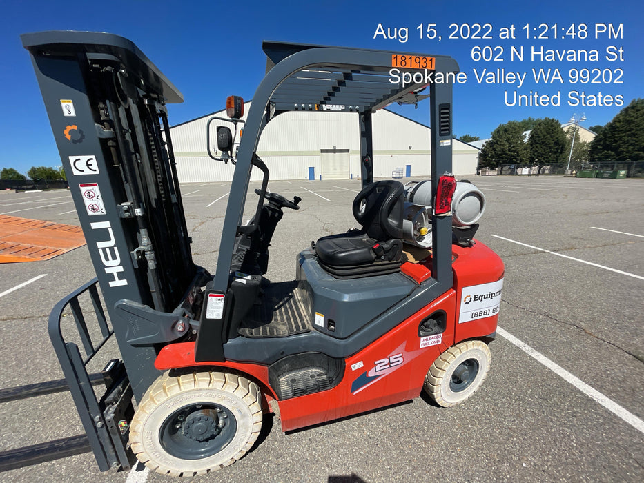 2021 HELI CPQYD25-KU1H