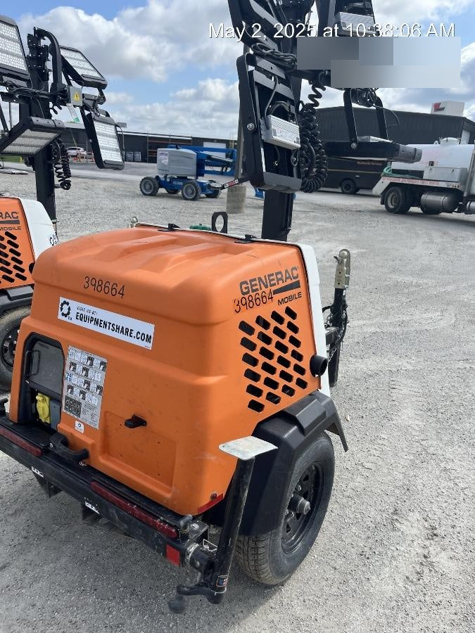 2024 Generac MLT2 Diesel, Flex Switch 120V Input, Powerzone Controller, 
(4) 320W LED Lights, 4kW Generator, 39.9 Gal Fuel Tank, 2" Ball, T3