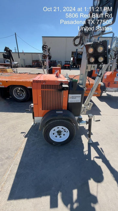 2024 Wanco WLTT-4MM4K Diesel, Deep Sea Controller, Shore Power Plug, Auto Start, (4) 350W LED Floodlights, 4kW Generator, 60 Gal Fuel Tank, 2" Ball, T3