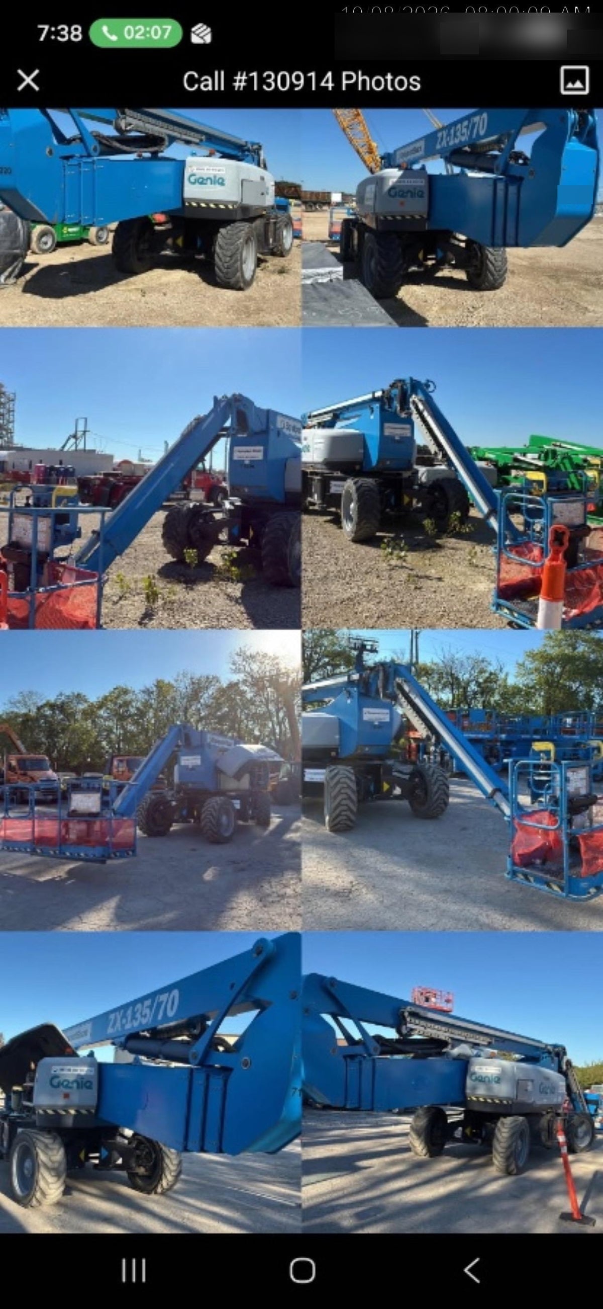 2020 GENIE Z-135/70