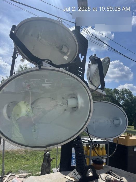 2019 Wacker Neuson LTV6L-MH Wacker Neuson LTV6L Mobile Light Tower w/Fuel Level Sensor Installed