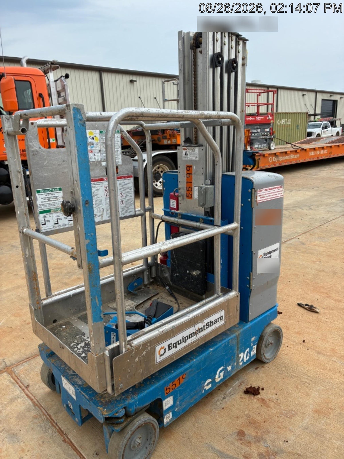 2019 GENIE GR-20