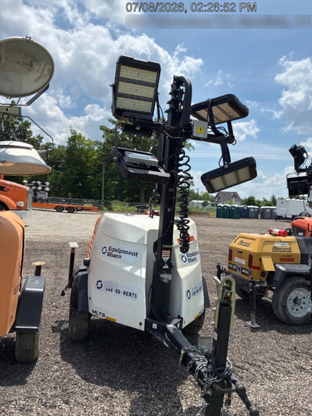 2024 Generac MLT2 Diesel, Flex Switch 120V Input, Powerzone Controller, 
(4) 320W LED Lights, 4kW Generator, 39.9 Gal Fuel Tank, 2" Ball, T3
