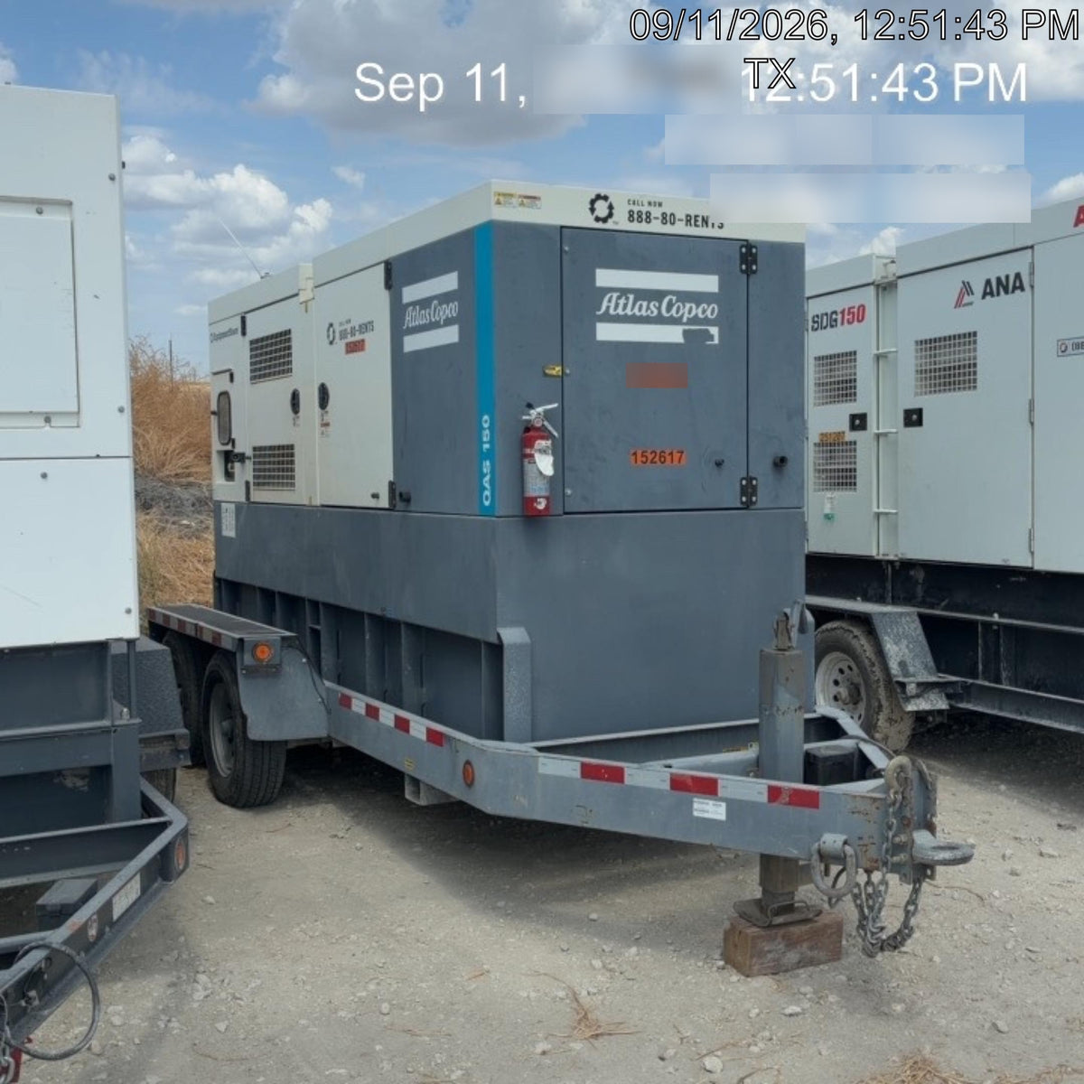 2021 ATLAS COPCO QAS150