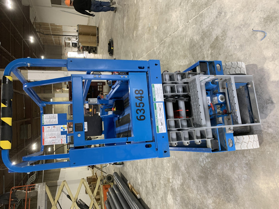 2020 Genie GS-1930 Solid Non Marking Tires, Beacon, Folding rails with half height swing gate