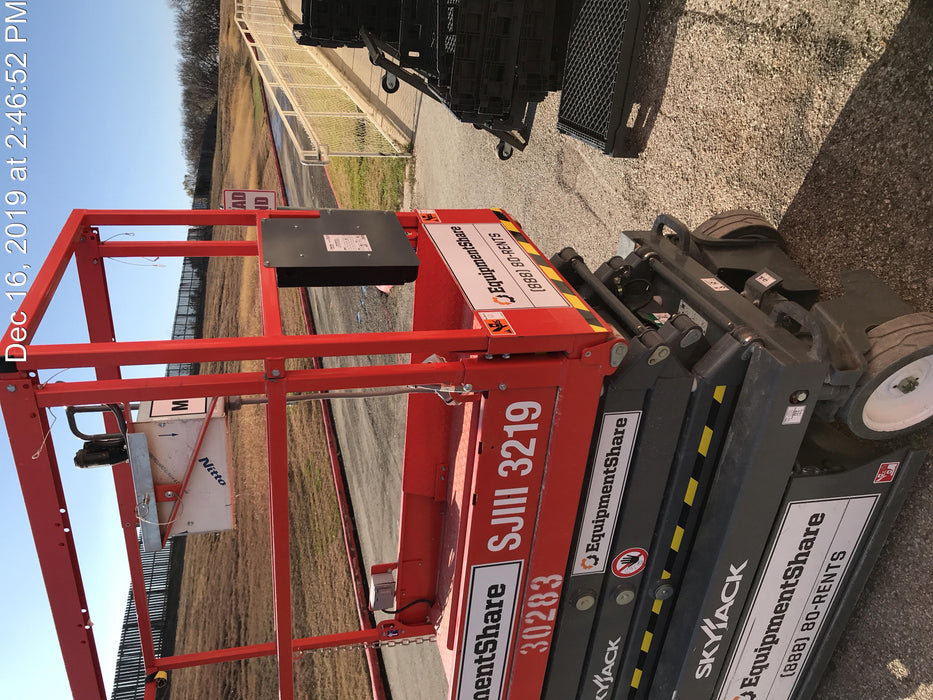 2019 Skyjack SJIII-3219 Standard w/Trojan Batteries