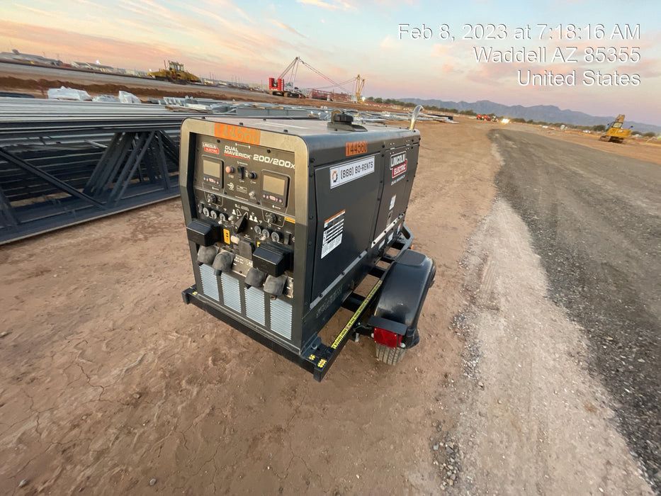 2021 Lincoln Electric Dual Maverick 200/200X Ready Pak 3 (includes trailer, cable rack, fender light kit)