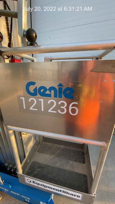 2020 GENIE AWP-30S