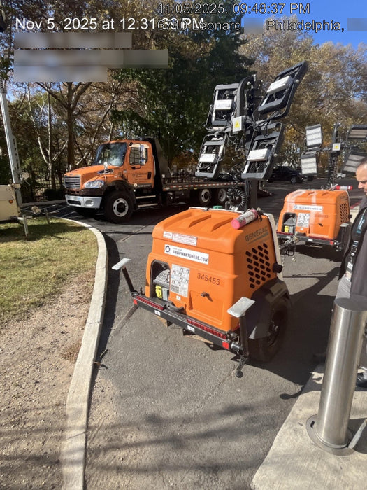 2023 Generac MLT2 Diesel, Flex Switch 120V Input, Powerzone Controller, (4) 320W LED Lights, 4kW Generator, 39.9 Gal Fuel Tank, 2" Ball, T3