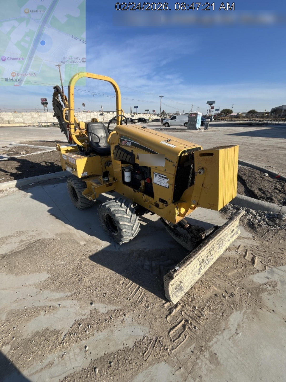 2019 VERMEER RTX450