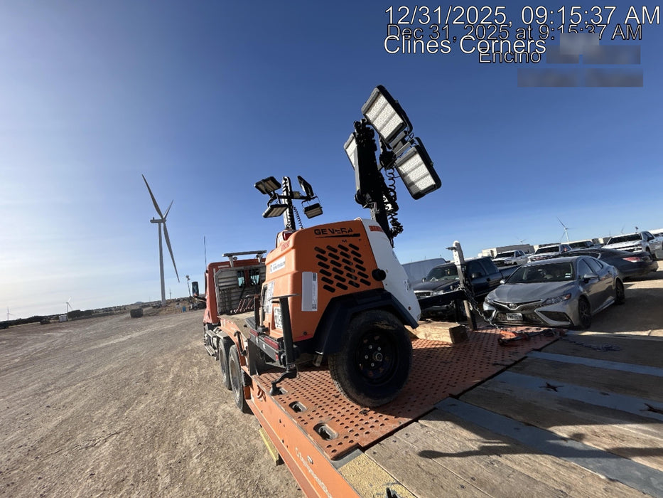 2023 Generac MLT2 Diesel, Flex Switch 120V Input, Powerzone Controller, 
(4) 320W LED Lights, 4kW Generator, 39.9 Gal Fuel Tank, 2" Ball, T3