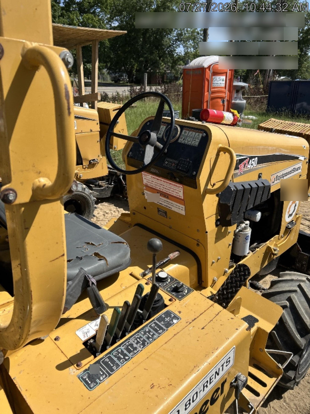 2019 VERMEER RTX450
