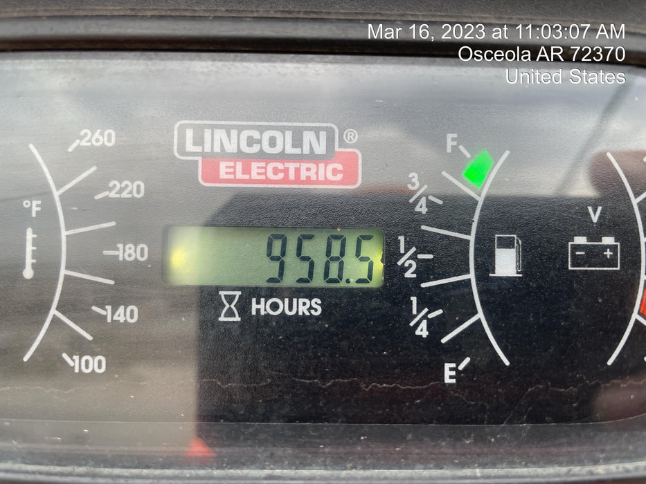 2021 Lincoln Electric Vantage 549X Ready Pak 3, ORANGE (includes trailer, cable rack, fender light kit)