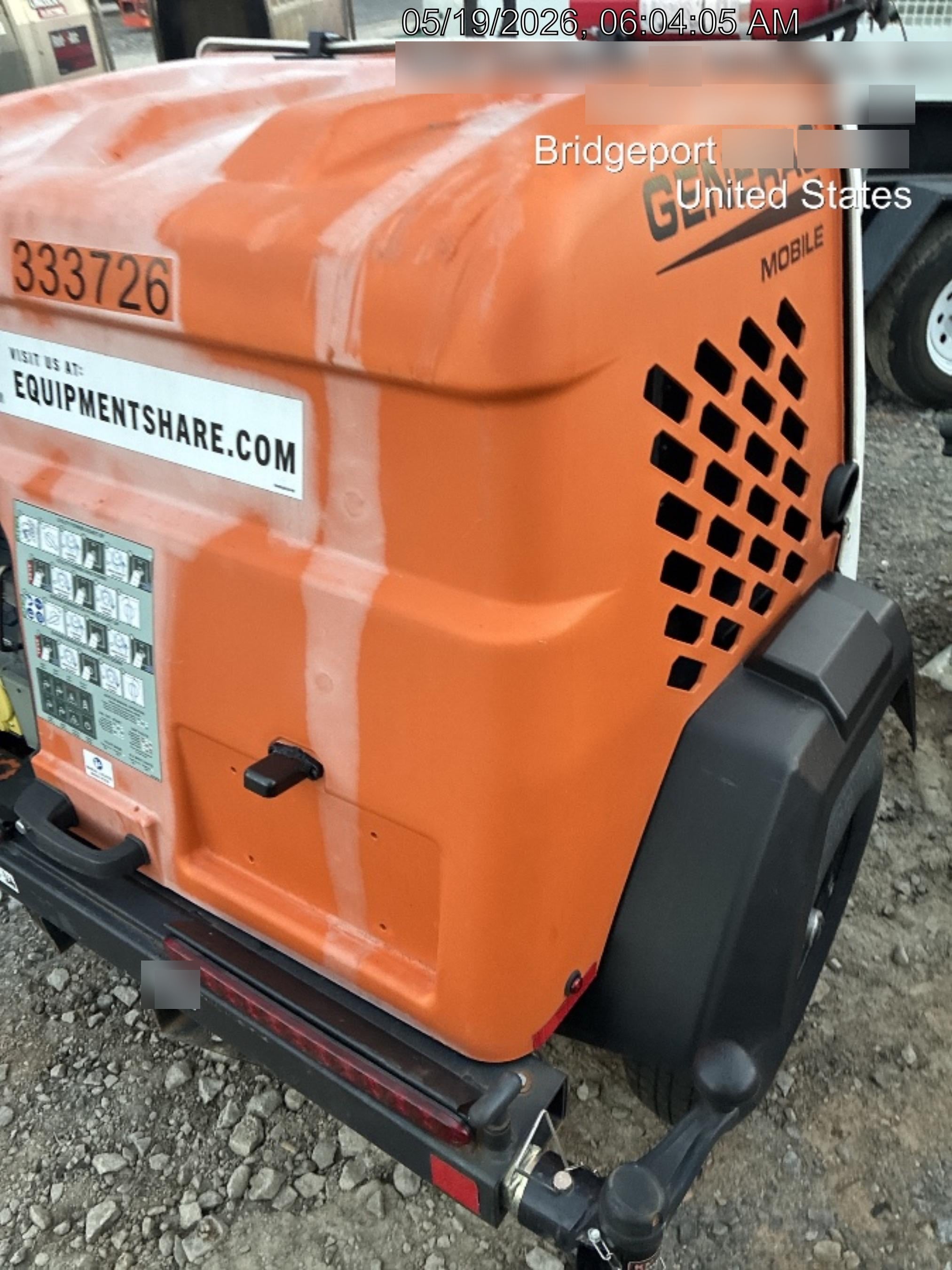 2023 Generac MLT2 Diesel, Flex Switch 120V Input, Powerzone Controller, (4) 320W LED Lights, 4kW Generator, 39.9 Gal Fuel Tank, 2" Ball, T3